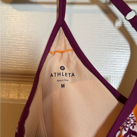 Athleta Purple and Red Mini Dress - Picture 5 of 9